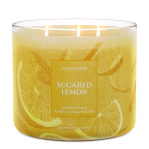 Sugared Lemon Odor Eliminating 3-Wick Candle